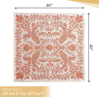 Maison d' Hermine Cloth Napkins Set of 4 100% Cotton - Image 4
