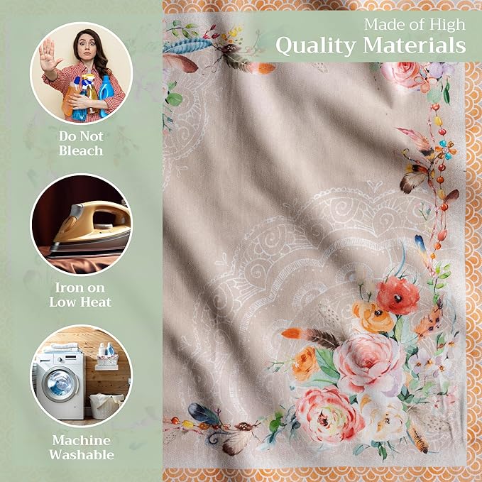 Maison d' Hermine Cloth Napkins Set of 4 100% Cotton Everyday Reusable Square - Image 3