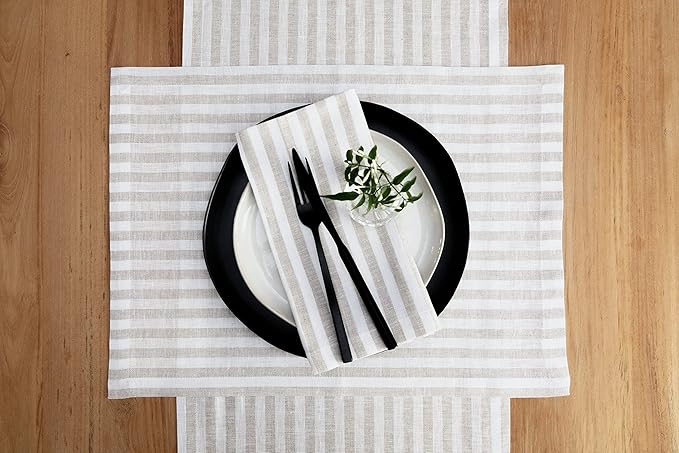 Solino Home Linen Table Runner 72 Inches Long - Image 9