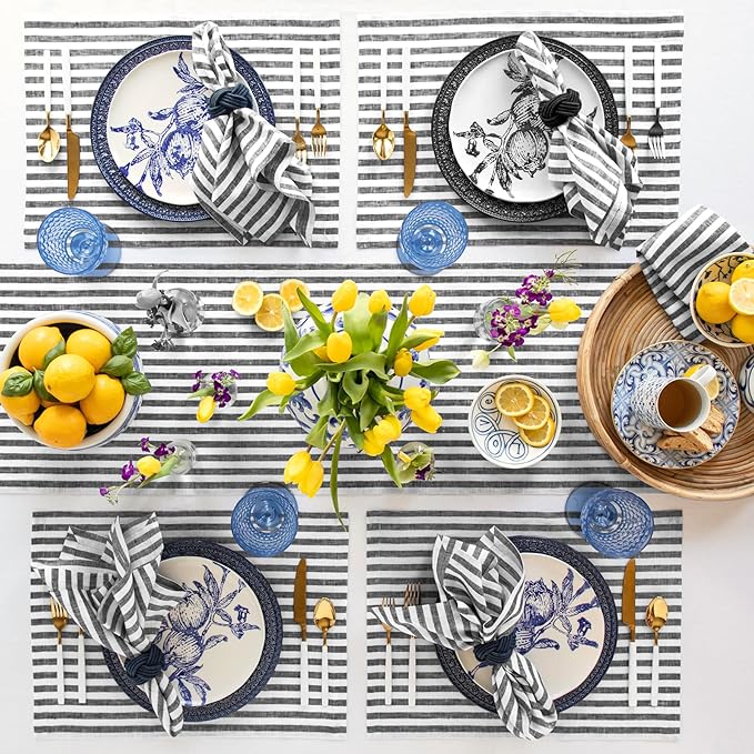 Solino Home Linen Table Runner 48 Inches - Image 3