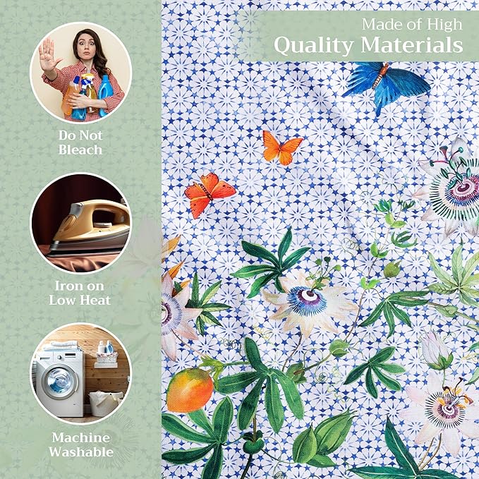 Maison d' Hermine Cloth Napkins Set of 4 100% Cotton Everyday Reusable Square - Image 3