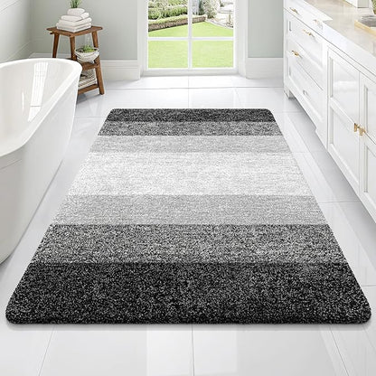 OLANLY Bathroom Rugs Mat 70x46, Extra Soft Absorbent Microfiber Bath Rugs by OLANLY