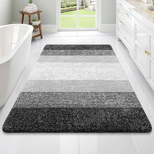 OLANLY Bathroom Rugs Mat 70x46, Extra Soft Absorbent Microfiber Bath Rugs by OLANLY