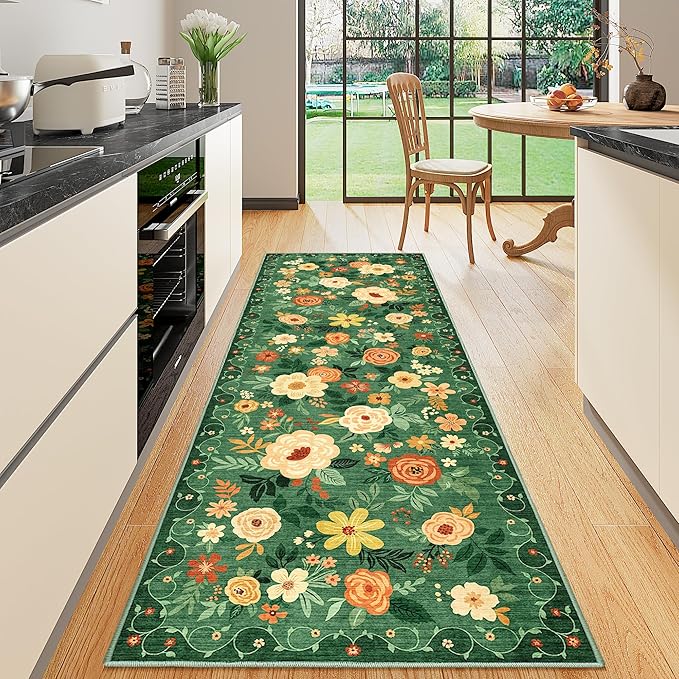 DUKINO Runner Rug, 2.6x8 Kitchen Rug by DUKINO