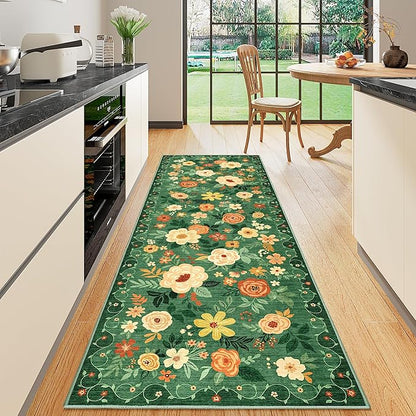 DUKINO Runner Rug, 2.6x8 Kitchen Rug by DUKINO