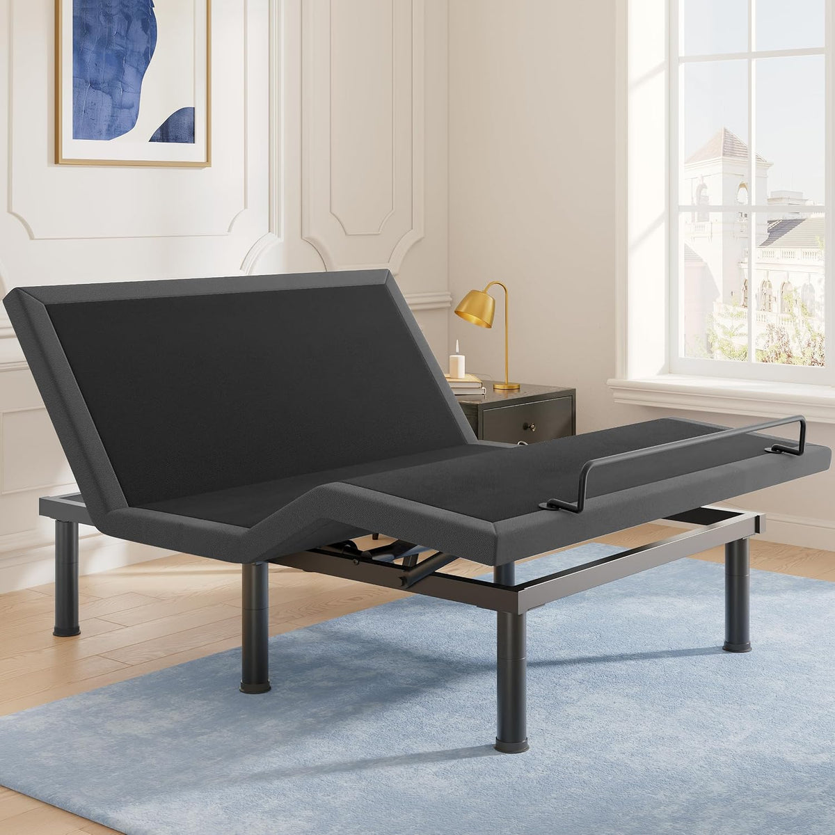tami tami t450 adjustable bed frame queen with, main product view