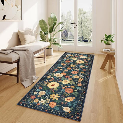 DUKINO Runner Rug, 2x10 Kitchen Hallway Carpet, Washable - Image 2
