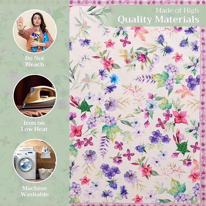 Maison d' Hermine Cloth Napkins Set of 4 100% Cotton Everyday Reusable Square - Image 3