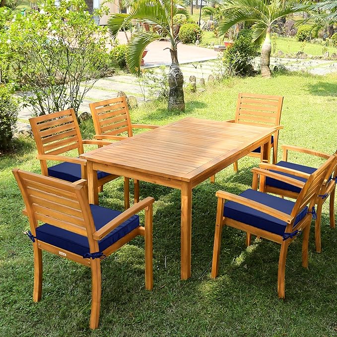 Outdoor Chair Cushions 16 x 17 Inch, Waterproof Patio Chair Cushions - Image 7