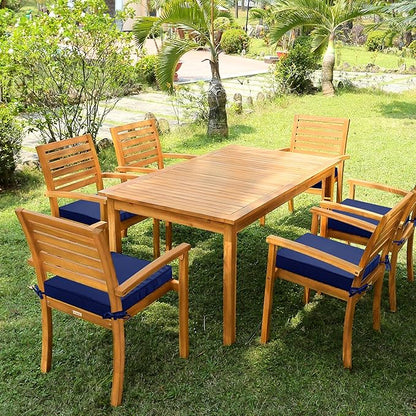 Outdoor Chair Cushions 16 x 17 Inch, Waterproof Patio Chair Cushions - Image 7