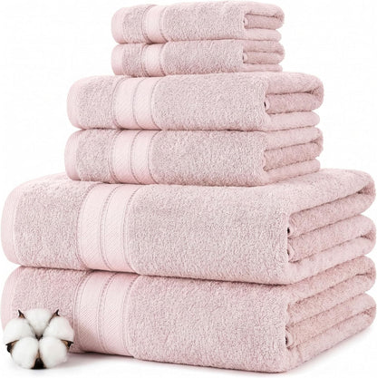 modern threads spun loft 6 piece bath towel, main product view