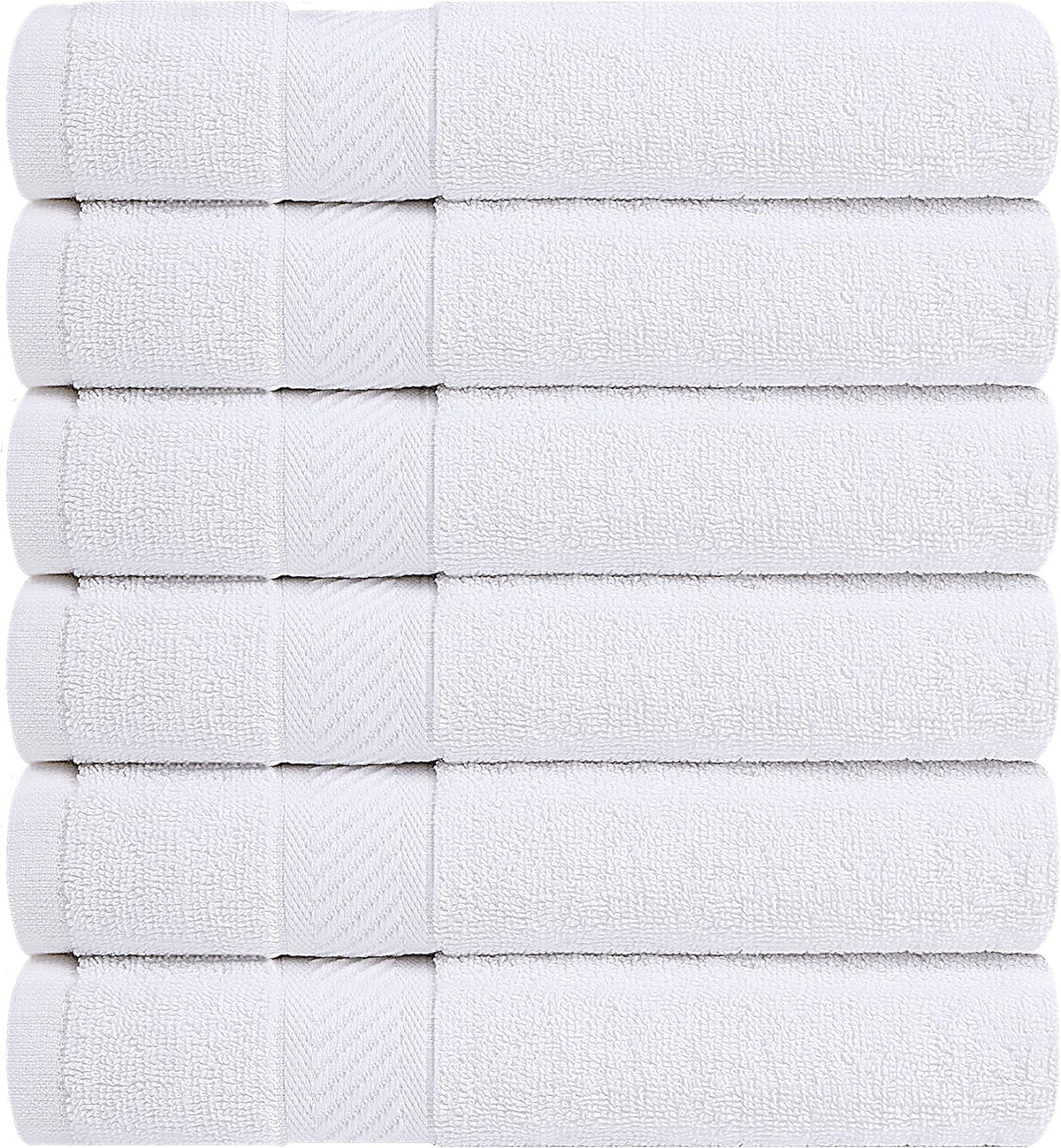 utopia towels 6 pack medium bath towel set, main product view
