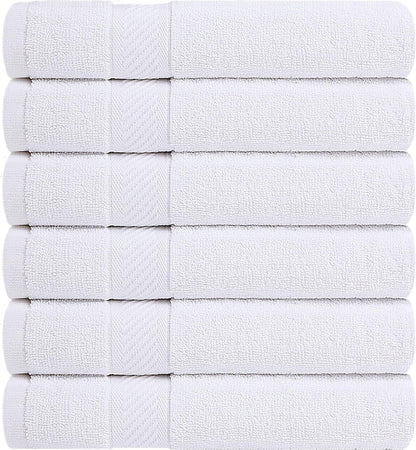 utopia towels 6 pack medium bath towel set, main product view