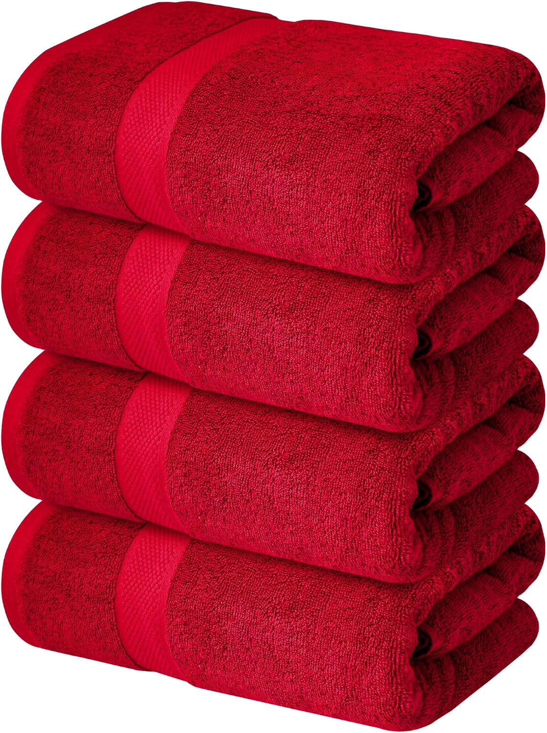 infinitee xclusives 100% ring-spun cotton bath towels for, front angle view