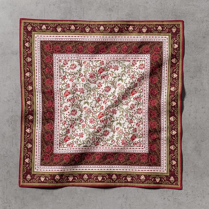 Maison d' Hermine Cloth Napkins Set of 4 100% Cotton - Image 8