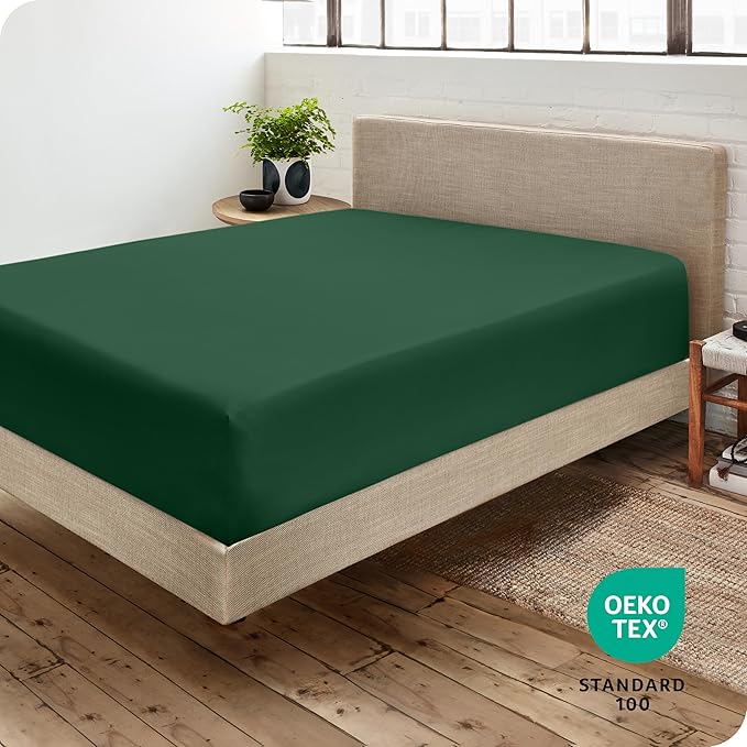 Bare Home Fitted Bottom Sheet King Size - Image 4