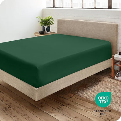 Bare Home Fitted Bottom Sheet King Size - Image 4