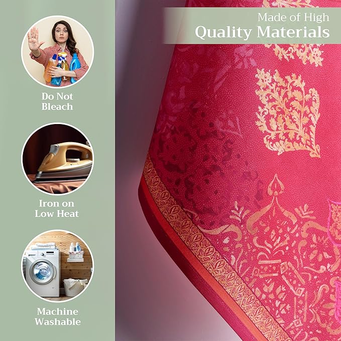 Maison d' Hermine Kitchen Towels Set of 3 100% Cotton 20" x 27.5" Reusable - Image 3