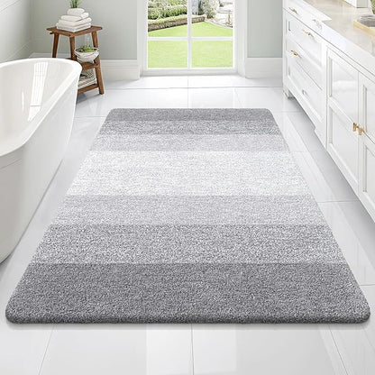 OLANLY Bathroom Rugs Mat 70x46, Extra Soft Absorbent Microfiber Bath Rugs by OLANLY