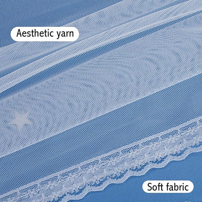 Anytime Girls Curtains for Bedroom Star Hollow Out Blackout Curtains for Kids - Image 8