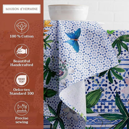 Maison d' Hermine Cloth Napkins Set of 4 100% Cotton Everyday Reusable Square - Image 2