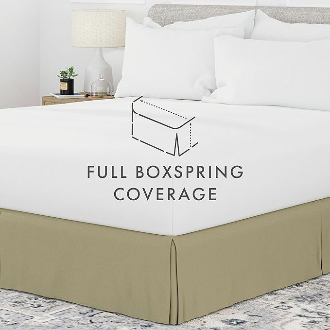 Linen Market Bed Skirt - Image 3