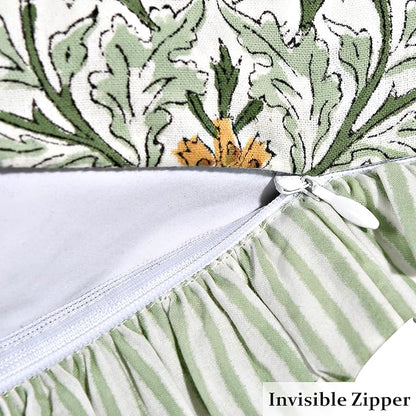 Ridhi Modern Farmhouse Pillow Covers Decorative Cotton Throw Pillow Covers Set - Image 3