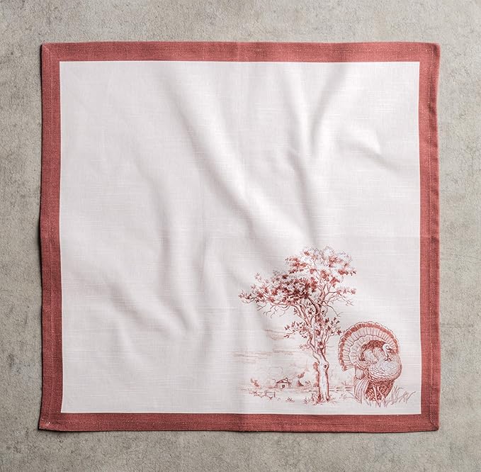 Maison d' Hermine Cloth Napkins Set of 4 100% Cotton - Image 9