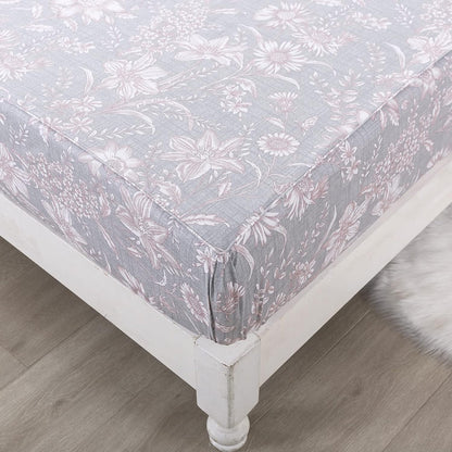 fadfay sheets set twin shabby pink and grey, package contents