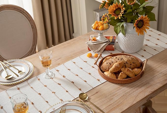Caflife Boho Table Runner 72 Inchs Long - Image 3