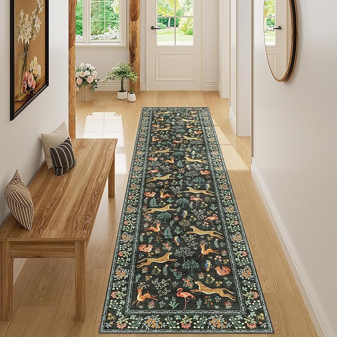 DUKINO Runner Rug, 2x8 Washable Kitchen Rugs - Image 4