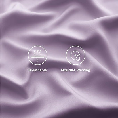 Bedsure Cooling Sheets Twin XL, Rayon Derived from Bamboo, Breathable & Soft - Image 4