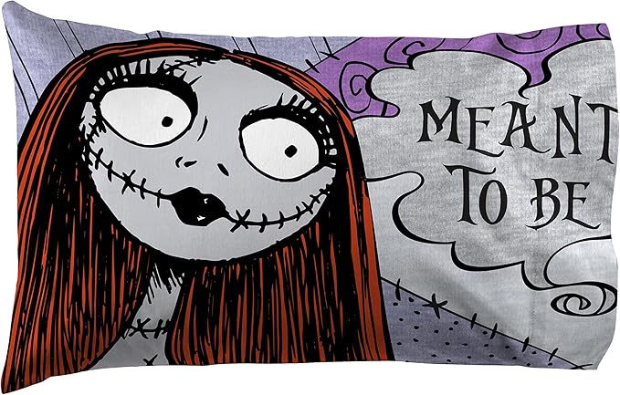 Disney Nightmare Before Christmas Meant to Be 2-Pack Reversible Pillowcase - Image 3