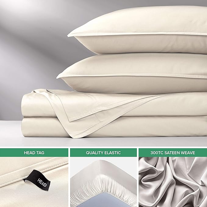 Pure Bamboo Split King Sheets, Genuine 100% Organic Viscose Derived from Bamboo - Image 5