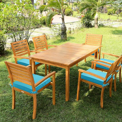 Outdoor Chair Cushions 16 x 17 Inch, Waterproof Patio Chair Cushions - Image 7