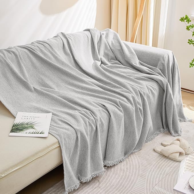 MEETSKY Grey Sofa Cushion Covers Sofa Covers Dog Couch Cover - Image 6