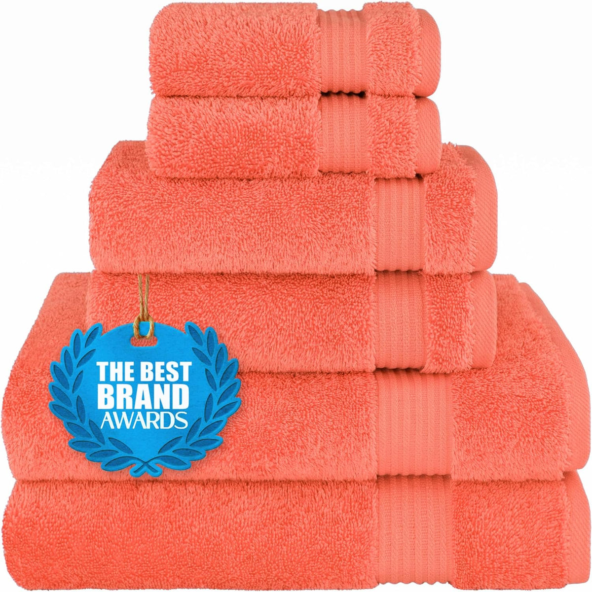 cotton paradise 6 piece towel set, 100% cotton, main product view