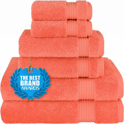 cotton paradise 6 piece towel set, 100% cotton, main product view