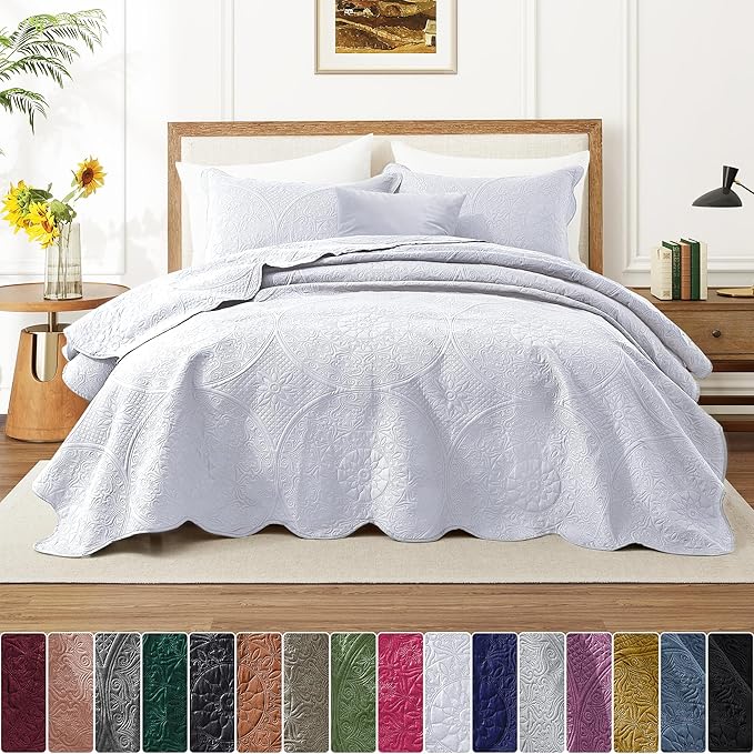 IR Imperial Rooms Twin Quilt Bedding Set Size + 1 Pillow Shams - Image 5