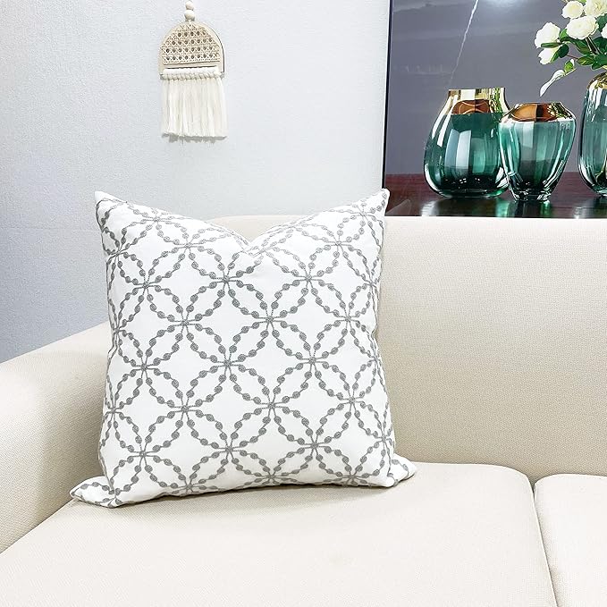 Slow Cow Embroidery Pillow Cover Pillowcase Decorative Throw Pillow Cover - Image 2