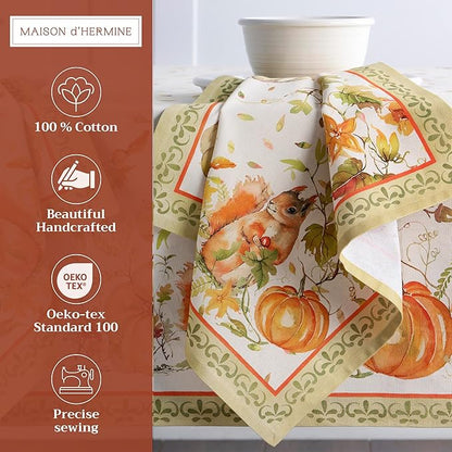 Maison d' Hermine Cloth Napkins Set of 4 100% Cotton - Image 2