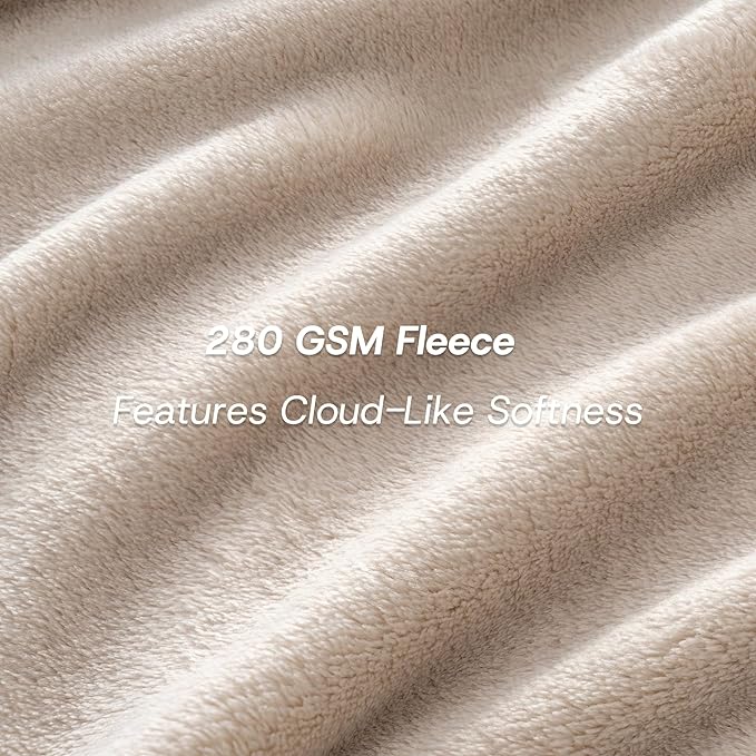 Luxury Fleece Warm Blanket, Soft Lightweight Velvety Plush Blanket - Image 5