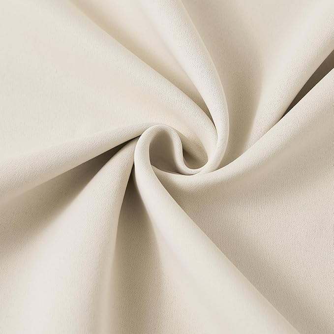 KEQIAOSUOCAI Long Large Pinch Pleated Curtains 144 Inches Long, Memory Shape - Image 8