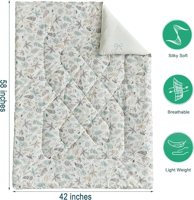 JHXHMX 4 Pieces Toddler Bedding Set - Image 4