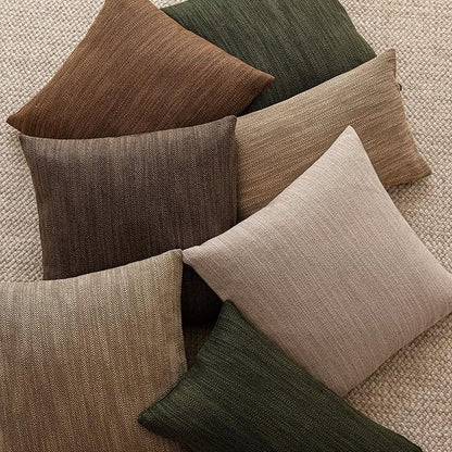 Foindtower Set of 2 Decorative Textured Burlap Linen Throw Pillow Covers - Image 5
