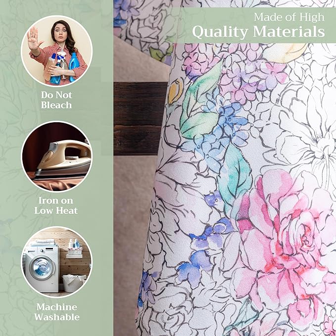 Maison d' Hermine Kitchen Towels Set of 3 100% Cotton 27.50" x 20" Reusable - Image 3