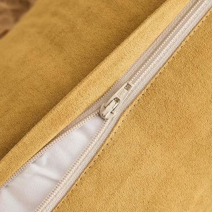 Genuine Mongolian Lamb Fur Pillow Cover – 12"x20" Rectangular Cushion Case – - Image 9