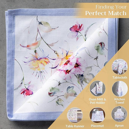 Maison d' Hermine Cloth Napkins Set of 4 100% Cotton Everyday Reusable Square - Image 5