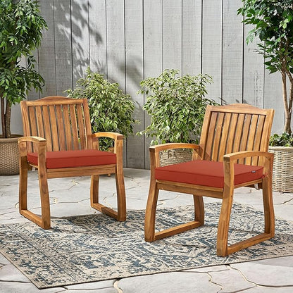 Outdoor Chair Cushions 22 x 22 Inch Waterproof Patio Chair Cushions - Image 6