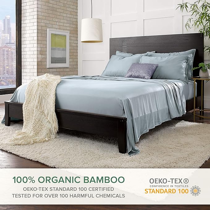 Pure Bamboo Short Queen Sheets for RV Camper - Image 2